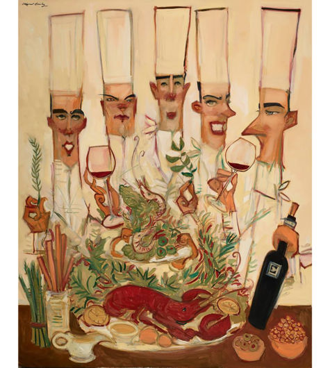 "Lobster Squad" Fine Art Prints by Clifford Bailey Fine Art, Shop Clifford Bailey