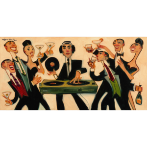 "Cheers to the DJ" Fine Art Prints by Clifford Bailey Fine Art, Shop Clifford Bailey