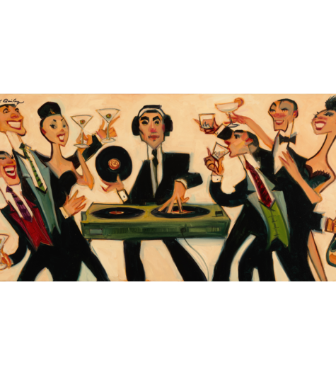 "Cheers to the DJ" Fine Art Prints by Clifford Bailey Fine Art, Shop Clifford Bailey